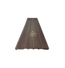 Террасная ступень из пластика Deckline 3D Венге 3000х320х25мм