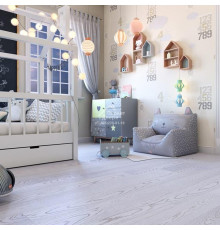Паркетная доска PolarWood Дуб FP 138 ELARA WHITE MATT 2g (2.0 м2)