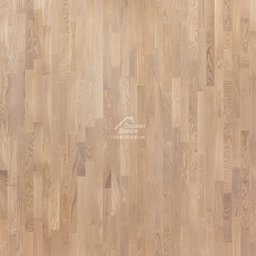 Паркетная доска PolarWood Дуб LIVING WHITE MATT 3S 2g (3.41 м2)-1