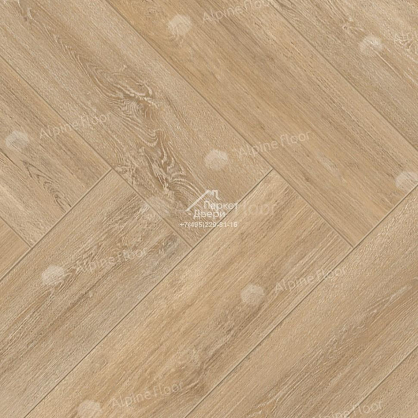Ламинат Alpine Floor Herringbone 8 Pro Дуб Фландрия LF102-3  -1