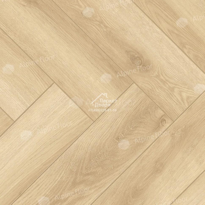 Ламинат Alpine Floor Herringbone 8 Pro Дуб Шампань LF102-5  -1