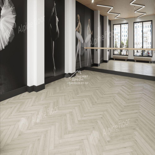 Ламинат Alpine Floor Herringbone 8 Pro Дуб Монпелье LF102-6  