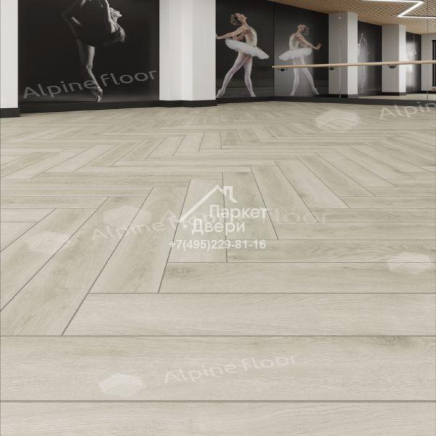 Ламинат Alpine Floor Herringbone 8 Pro Дуб Монпелье LF102-6  -2