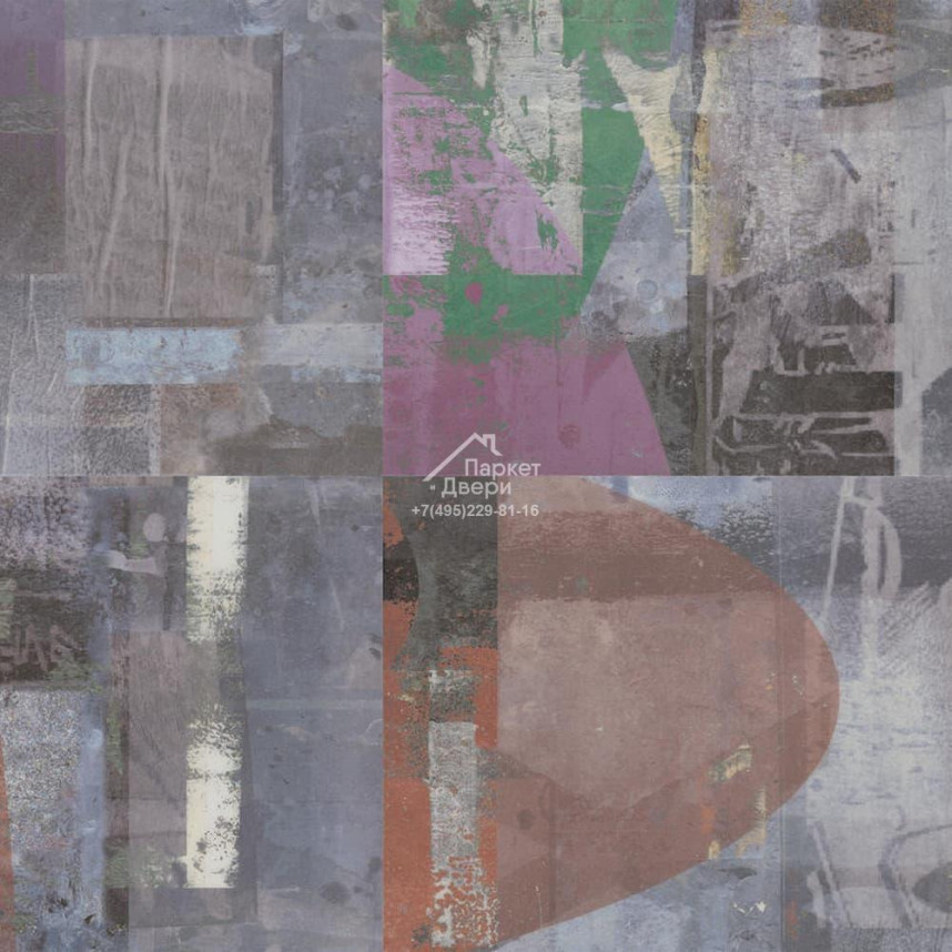 Покрытие ПВХ Tarkett модульное ArtVinyl LOUNGE PAUL DJ плитка 457х457 (2,09 м)-1