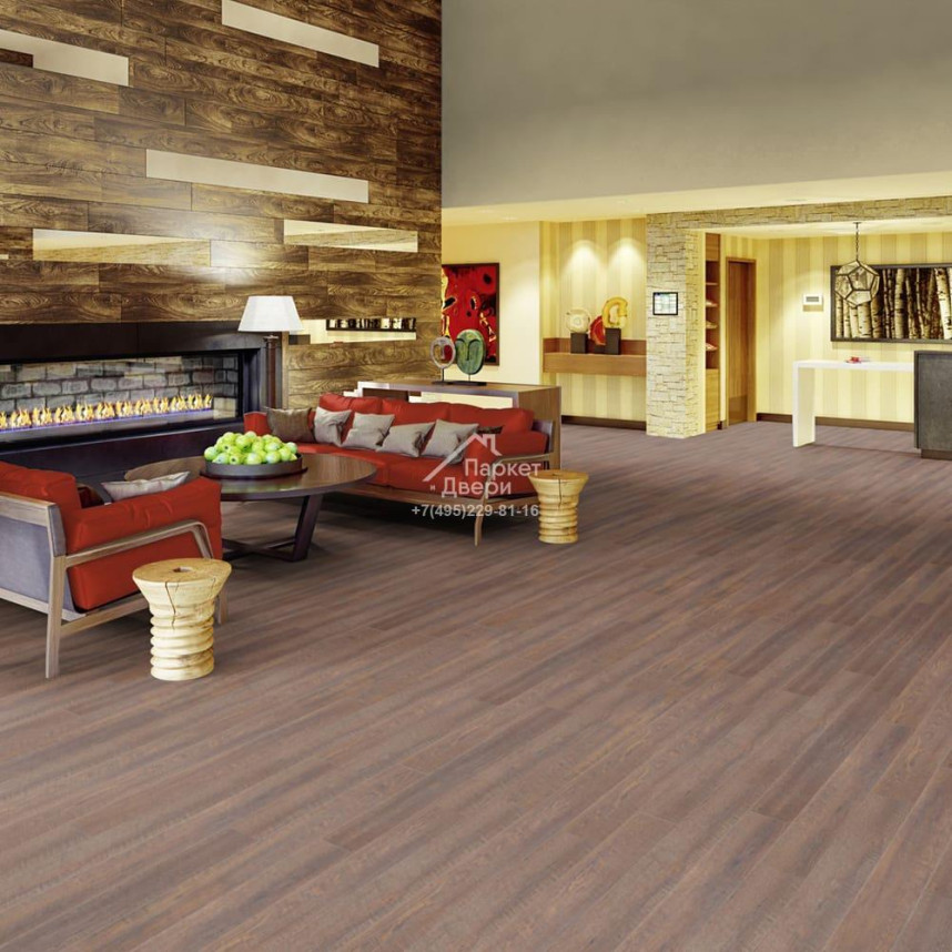 Покрытие ПВХ Tarkett модульное ArtVinyl LOUNGE BUDDHA планка 152х914 (2,09 м)-1