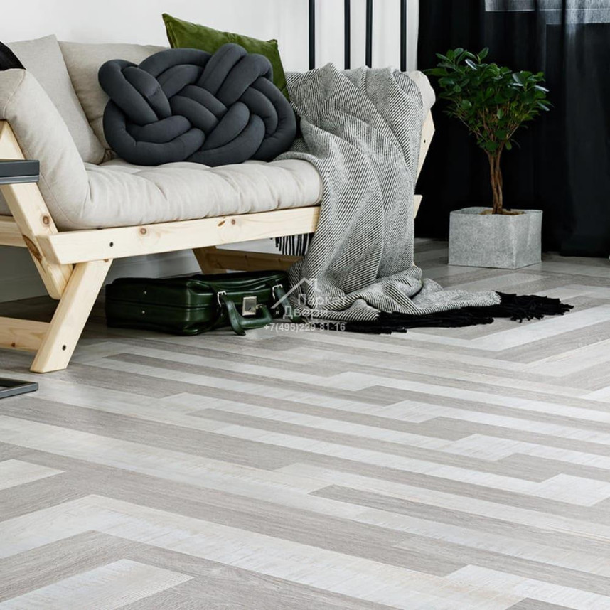 Покрытие ПВХ Tarkett модульное ArtVinyl LOUNGE Studio планка 152х914 (2,09 м)