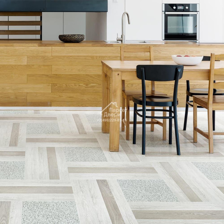 Покрытие ПВХ Tarkett модульное ArtVinyl NEW AGE VOLO планка 152х914 (2,5 м)-1