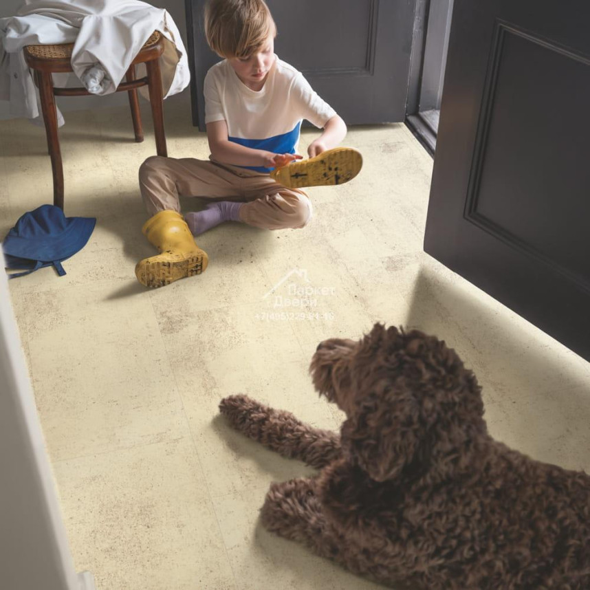 Плитка ПВХ Pergo Viskan pad pro V4320-40298 Сухой песчаник  610*303*5 (1,848)-1