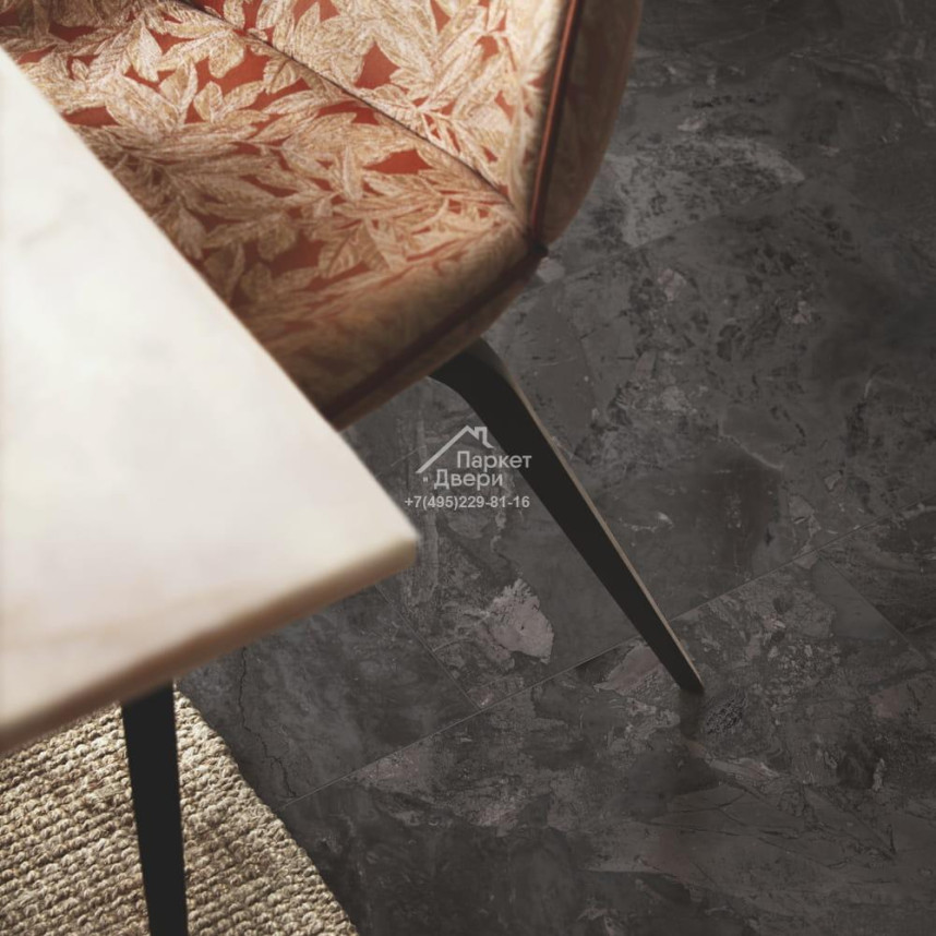 Плитка ПВХ Pergo Viskan pad pro V4320-40170 Альпийский камень черный 610*303*5 (1,848)-1