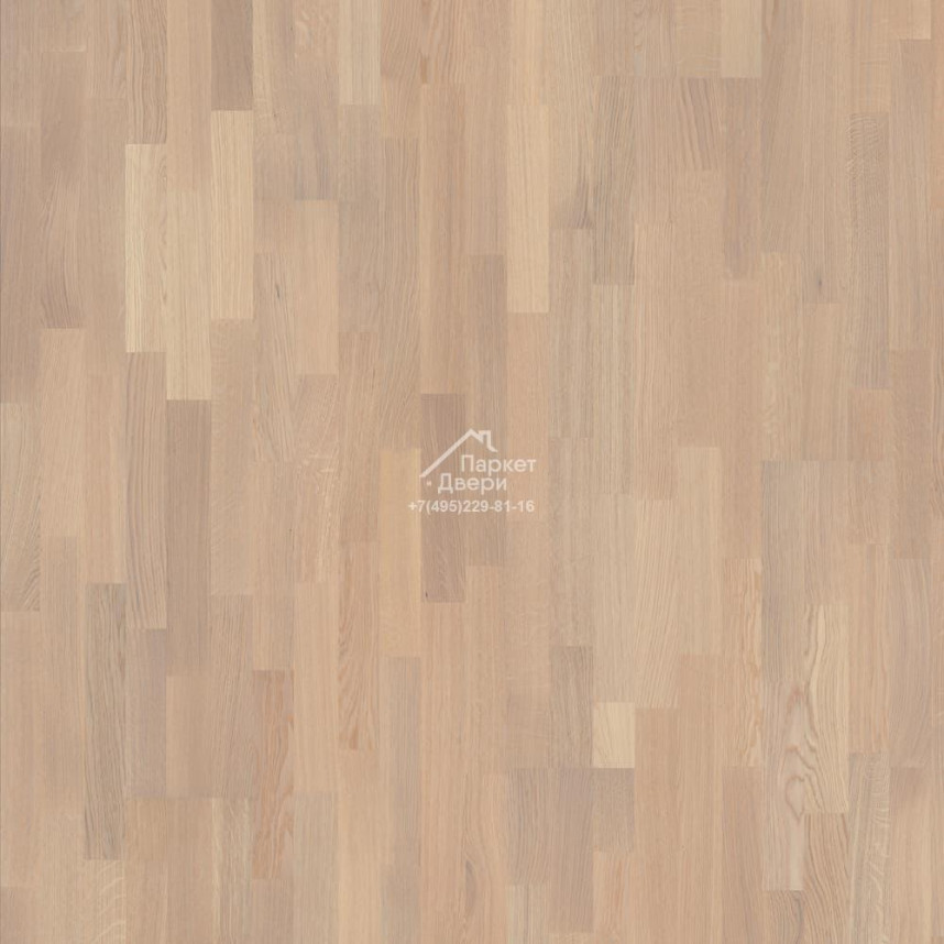Паркетная доска KARELIA Дуб SELECT VANILLA MATT 3S 2G (3,41 м2)-1