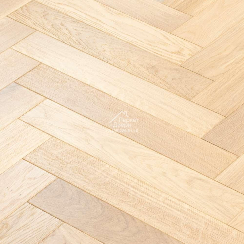 Паркет Елка Английская Lab Arte Angle Дуб Натур 2006 лак 500х90х14/3-1