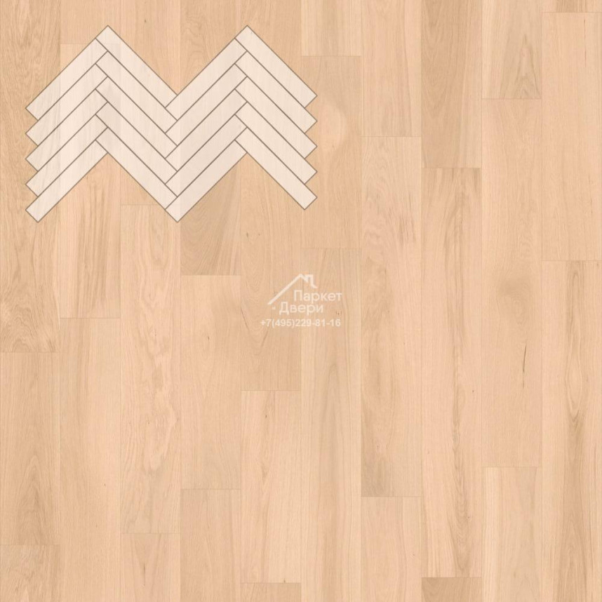 Паркет Елка Английская Lab Arte Angle Дуб Натур Бетон лак 500х90х14/3