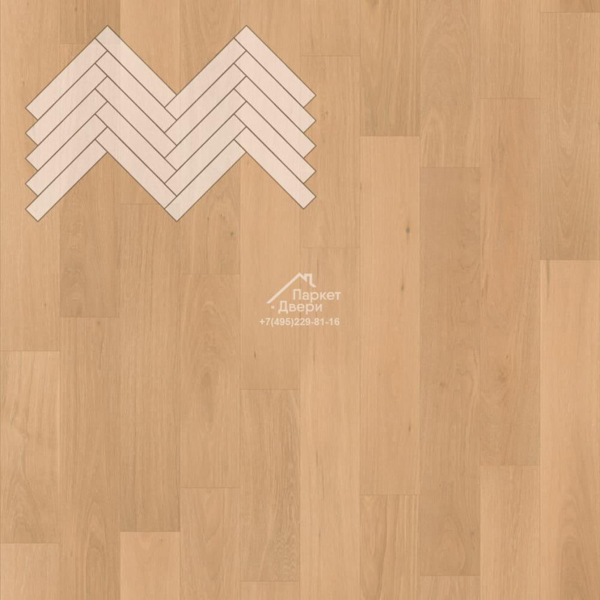 Паркет Елка Английская Lab Arte Angle Дуб Натур Бург лак 500х90х14/3