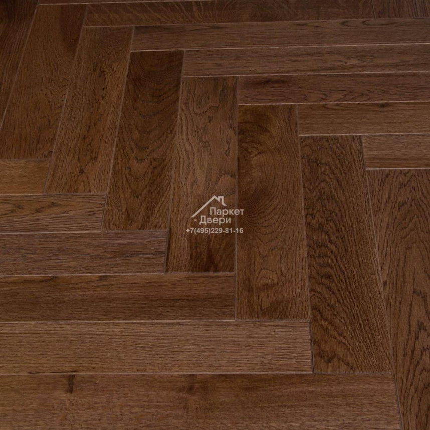 Паркет Елка Английская Lab Arte Angle Дуб Натур Табак лак 500х90х14/3-2