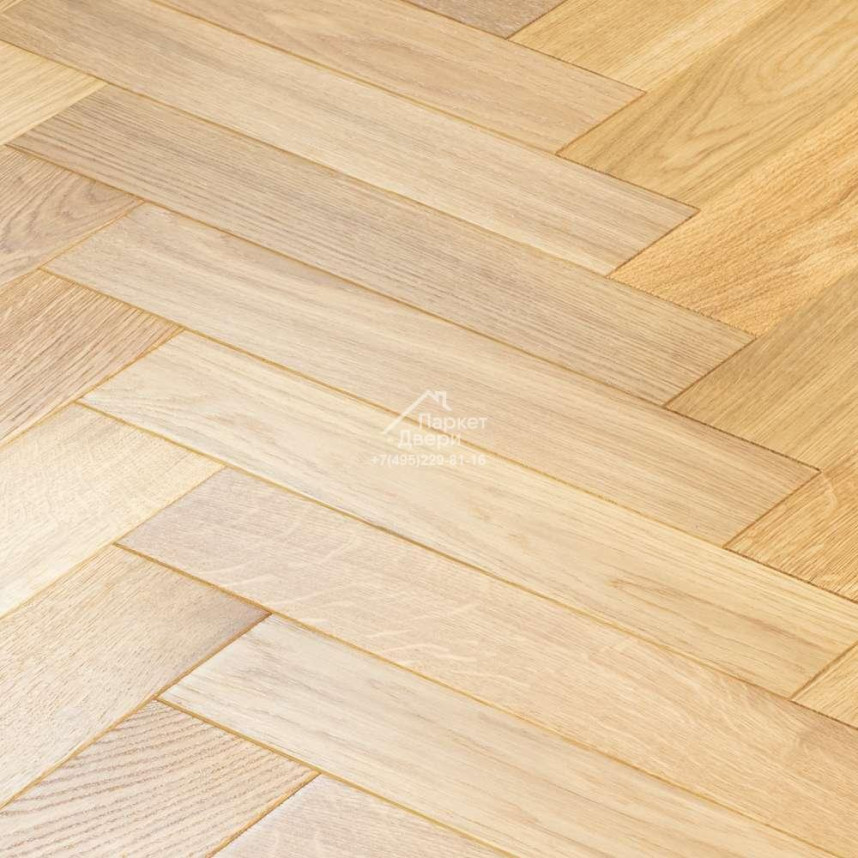 Паркет Елка Английская Lab Arte Angle Дуб Селект лак 500х90х14/3-1