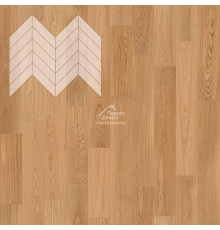 Паркет Елка Французская Lab Arte Chevron Дуб Натур Вельвет лак 600/475х125х14/3/45°