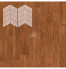 Паркет Елка Французская Lab Arte Chevron Дуб Натур Верк лак 400/313х150х14/3/60°