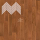 Паркет Елка Французская Lab Arte Chevron Дуб Натур Верк лак 600/510х90х14/3/45°
