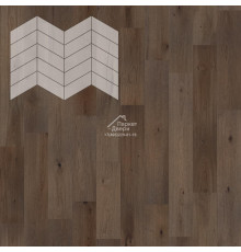 Паркет Елка Французская Lab Arte Chevron Дуб Натур Кайт лак 400/328х125х14/3/60°