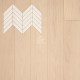 Паркет Елка Французская Lab Arte Chevron Дуб Натур Лана лак 600/490х110х14/3/45°