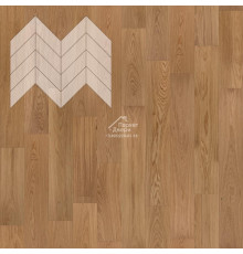 Паркет Елка Французская Lab Arte Chevron Дуб Натур Прозрачное масло 600/450х150х14/3/45°