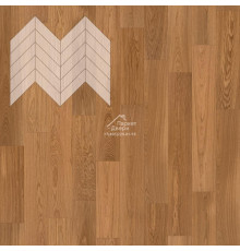 Паркет Елка Французская Lab Arte Chevron Дуб Натур Солид лак 600/475х125х14/3/45°