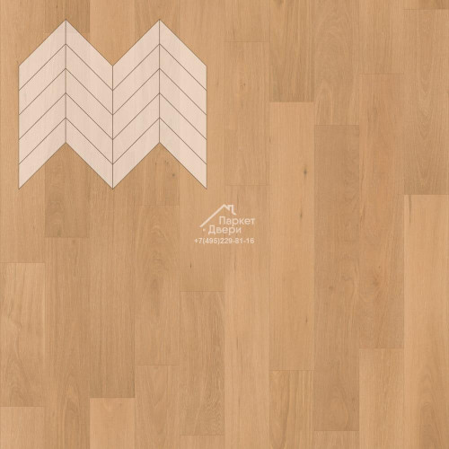 Паркет Елка Французская Lab Arte Chevron Дуб Натур Флора лак 600/475х125х14/3/45°