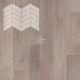 Паркет Елка Французская Lab Arte Chevron Дуб Натур Чегет белый лак 400/328х125х14/3/60°