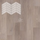 Паркет Елка Французская Lab Arte Chevron Дуб Натур Чегет белый лак 400/337х110х14/3/60°
