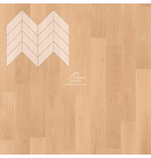 Паркет Елка Французская Lab Arte Chevron Дуб Натур Шёлк лак 600/450х150х14/3/45°