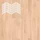 Паркет Елка Французская Lab Arte Chevron Дуб Рустик Бетон лак 400/337х110х14/3/60°