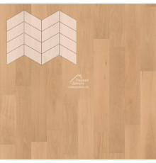 Паркет Елка Французская Lab Arte Chevron Дуб Рустик Бург лак 400/313х150х14/3/60°