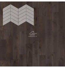 Паркет Елка Французская Lab Arte Chevron Дуб Рустик Грот лак 400/337х110х14/3/60°