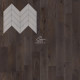 Паркет Елка Французская Lab Arte Chevron Дуб Рустик Грот лак 600/450х150х14/3/45°