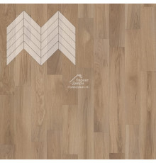 Паркет Елка Французская Lab Arte Chevron Дуб Рустик Лаунж лак 600/490х110х14/3/45°