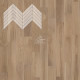 Паркет Елка Французская Lab Arte Chevron Дуб Рустик Лаунж лак 600/510х90х14/3/45°