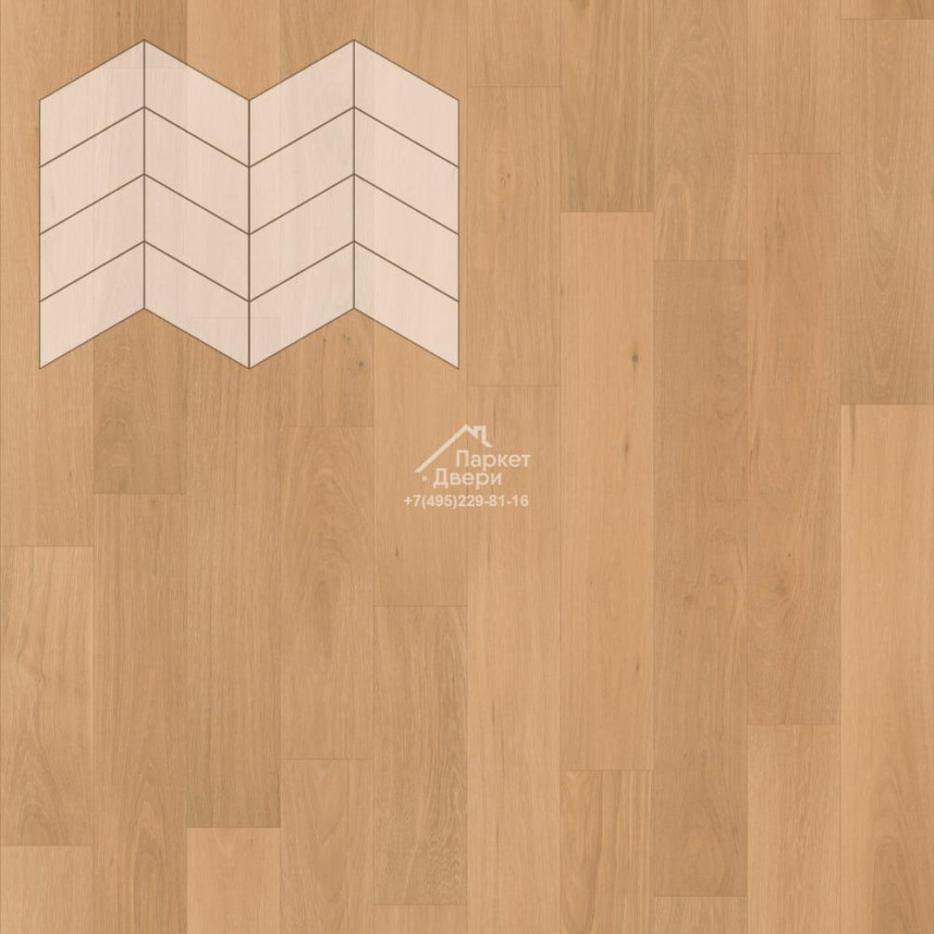 Паркет Елка Французская Lab Arte Chevron Дуб Рустик Флора лак 400/313х150х14/3/60°