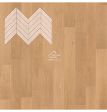 Паркет Елка Французская Lab Arte Chevron Дуб Рустик Флора лак 600/490х110х14/3/45°