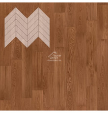 Паркет Елка Французская Lab Arte Chevron Дуб Рустик Хани лак 600/475х125х14/3/45°
