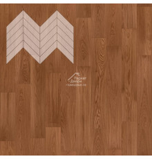 Паркет Елка Французская Lab Arte Chevron Дуб Рустик Хани лак 600/490х110х14/3/45°