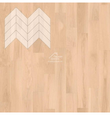 Паркет Елка Французская Lab Arte Chevron Дуб Селект Бетон лак 600/450х150х14/3/45°
