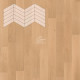 Паркет Елка Французская Lab Arte Chevron Дуб Селект Бург лак 400/348х90х14/3/60°