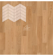 Паркет Елка Французская Lab Arte Chevron Дуб Селект Вельвет лак 400/328х125х14/3/60°
