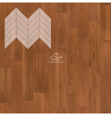 Паркет Елка Французская Lab Arte Chevron Дуб Селект Вельвет лак 600/475х125х14/3/45°