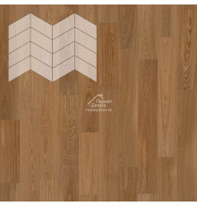 Паркет Елка Французская Lab Arte Chevron Дуб Селект Гридж лак 400/313х150х14/3/60°