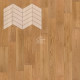 Паркет Елка Французская Lab Arte Chevron Дуб Селект Кольт лак 400/337х110х14/3/60°