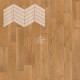 Паркет Елка Французская Lab Arte Chevron Дуб Селект лак 400/328х125х14/3/60°
