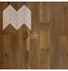 Паркет Елка Французская Lab Arte Chevron Дуб Селект Лофт лак 600/450х150х14/3/45°