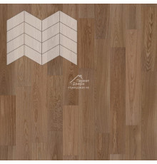 Паркет Елка Французская Lab Arte Chevron Дуб Селект Норвег лак 400/313х150х14/3/60°