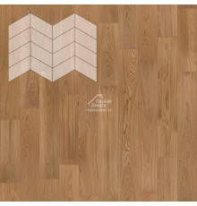 Паркет Елка Французская Lab Arte Chevron Дуб Селект Прозрачное масло 400/313х150х14/3/60°
